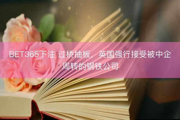 BET365下注 过桥抽板，英国强行接受被中企周转的钢铁公司