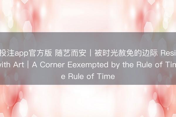 365投注app官方版 随艺而安丨被时光赦免的边际 Residing with Art｜A Corner Eexempted by the Rule of Time